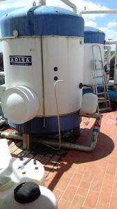 Limpieza y desinfección de acumuladores de agua