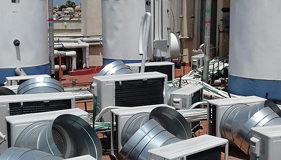 Limpieza y desinfección de acumuladores de agua