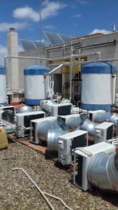 Limpieza y desinfección de acumuladores de agua